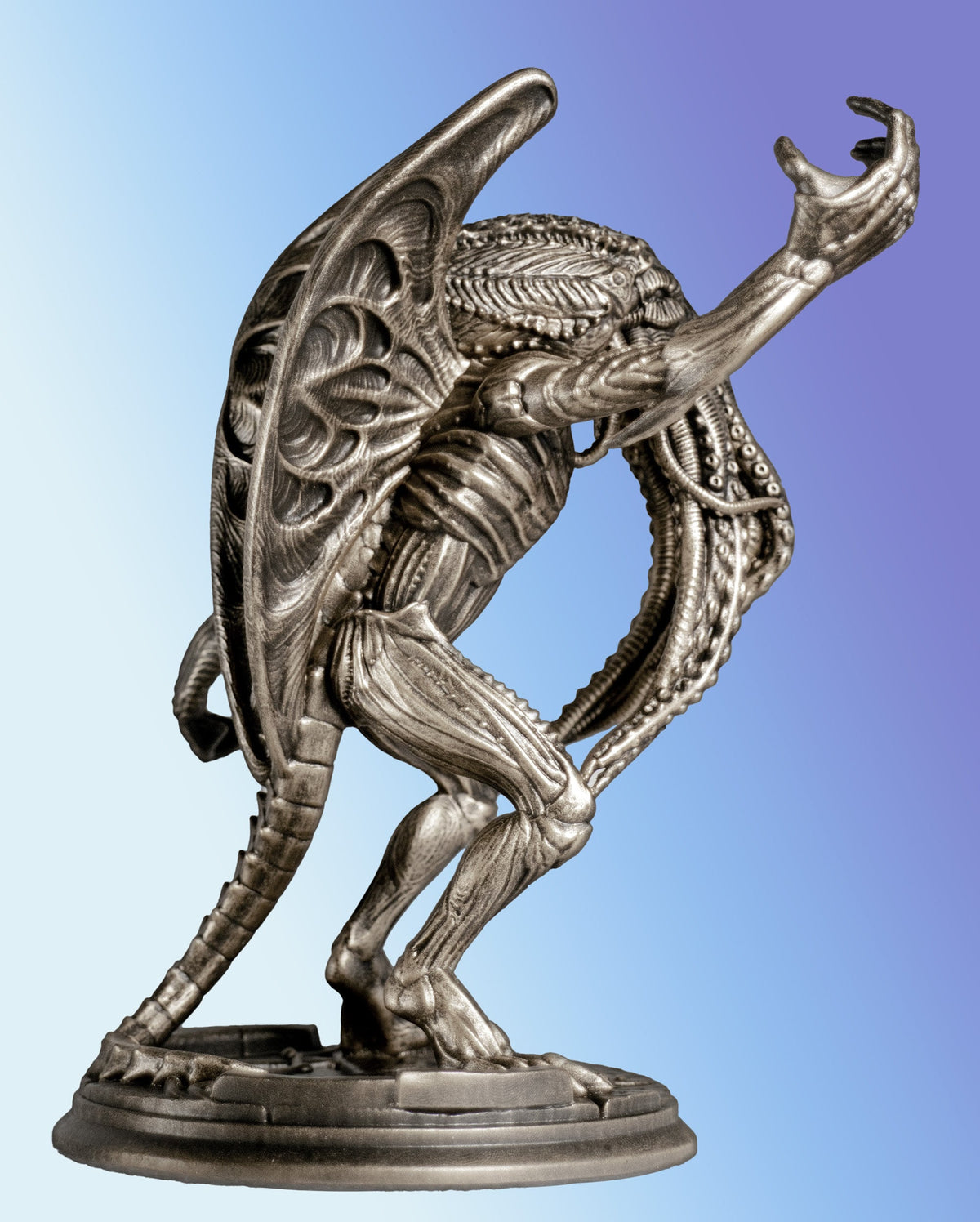 Cthulhu Statue, H.P. Lovecraft Monster Figure (Handmade, UV-Resin)