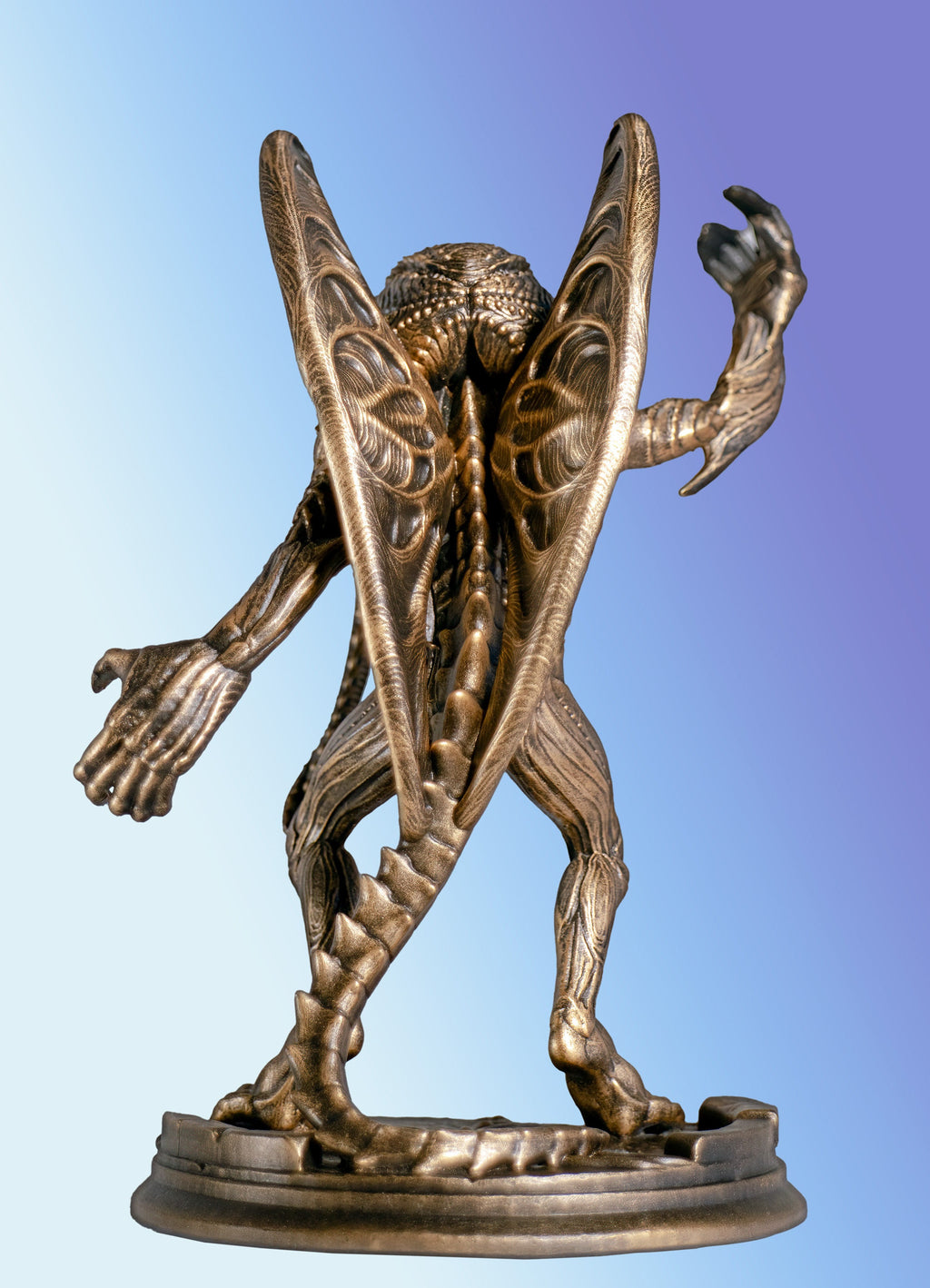 Cthulhu Statue, H.P. Lovecraft Monster Figure (Handmade, UV-Resin)