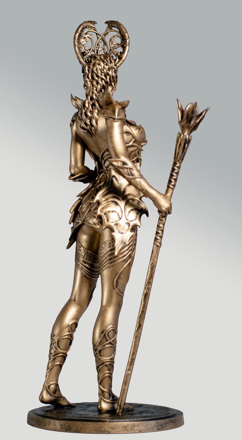 Statue de Circé, déesse grecque antique de la sorcellerie, de la magie et des sortilèges (Fait main, résine UV, 2 variantes)