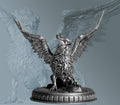 Statue de griffon, créature mythique d'Égypte, d'Inde et d'Europe. (2 tailles, fait main, résine UV)