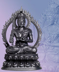 Statue d'Akasagarbha, Bodhisattva de la Sagesse Infinie. (Fait main, résine UV)