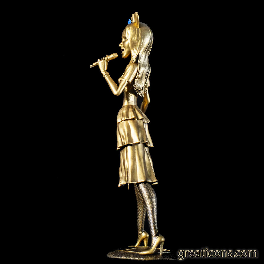 Figur von Saiki Atsumi von Band-Maid, der Rock-Sängerin (handgefertigt aus UV-Harz)
