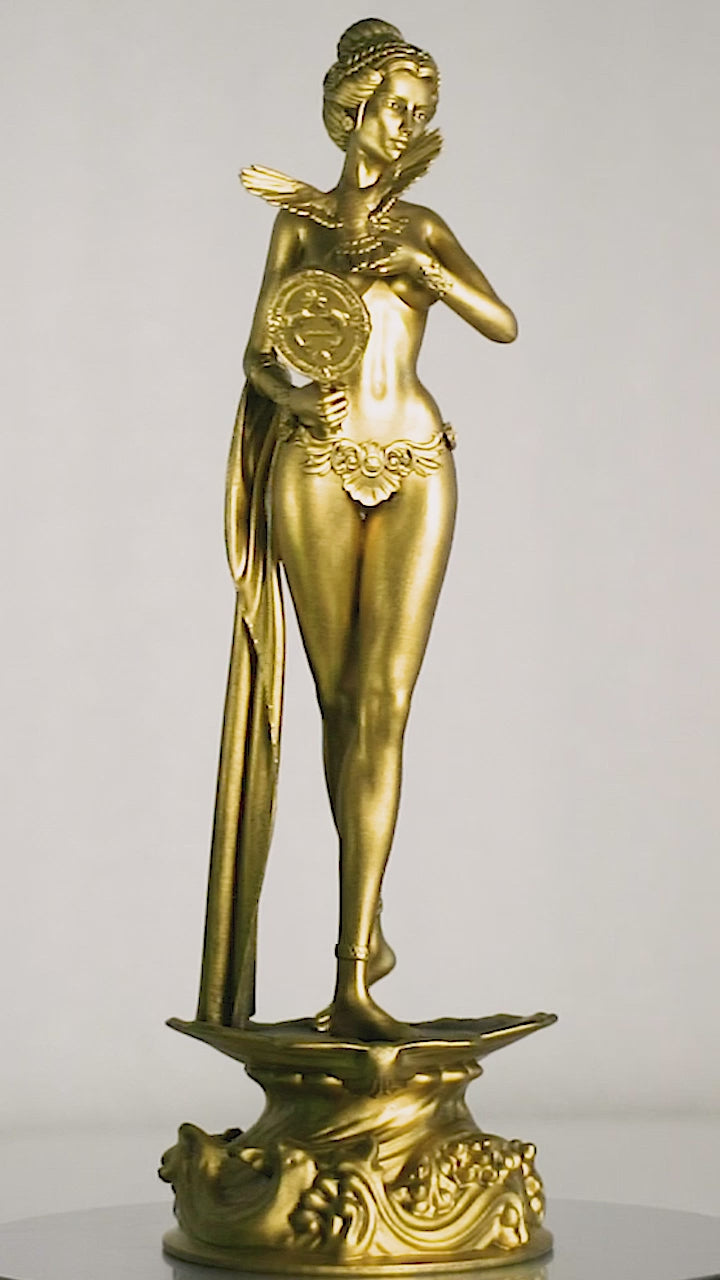 Aphrodite (Venus) Statue, Goddess of Love, Sex, Procreation, Pleasure, Beauty and Joy, (Handmade, UV-resin)
