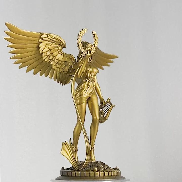 Nike Greek Goddess Statue, Victory, Strength and Speed Goddess (Handmade, UV-resin)